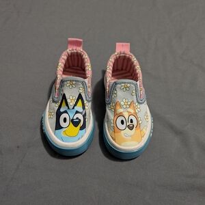 Bluey Slip-On Sneakers Size 5c Toddler 5